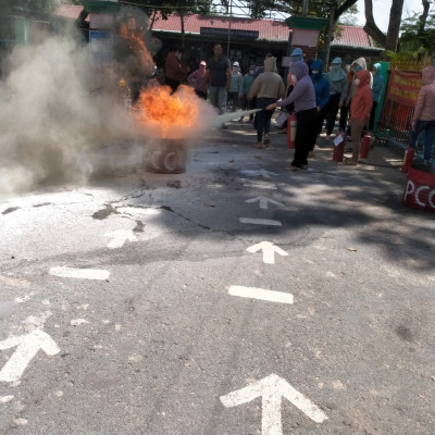 TẬP HUẤN PHÒNG CHÁY CHỮA CHÁY